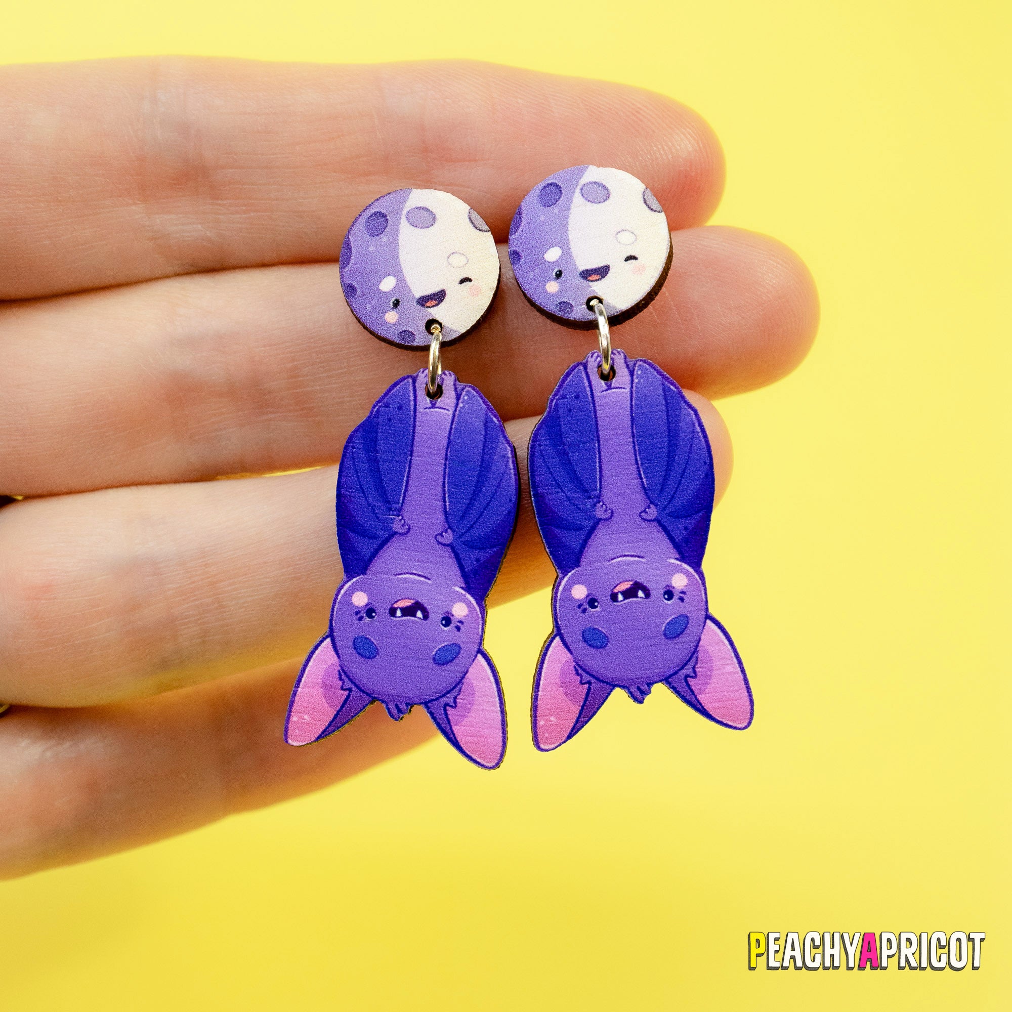 Cute Bat Dangle Earrings