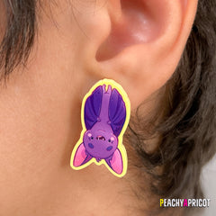 Bat  Acrylic Earrings