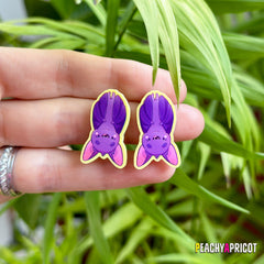 Bat  Acrylic Earrings
