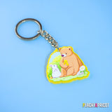 Bear and Friends Cozy Keychain