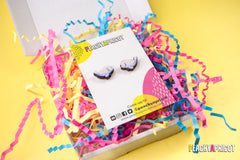 Beluga Stud Earrings
