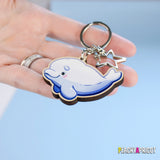 Beluga Whale Keychain