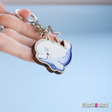 Beluga Whale Keychain