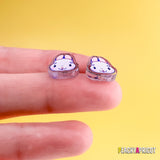 Cute Pastel Bunny Acrylic Earrings
