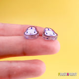 Cute Pastel Bunny Acrylic Earrings