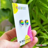 Rainbow Pride Acrylic Earrings