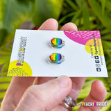 Rainbow Pride Acrylic Earrings