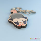 Baby Opossum Keychain