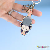 Baby Opossum Keychain