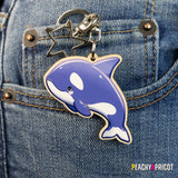 Orca Whale Keychain