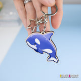 Orca Whale Keychain