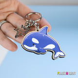 Orca Whale Keychain