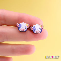 Cute Holstein Cow Earrings