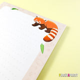 Red Panda Notepad