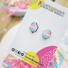 Trans Pride Earrings