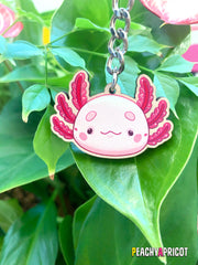 Axolotl Keychain