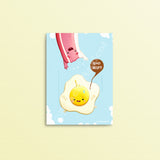 Kawaii Breakfast Art Print