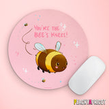 Cute Bee Mouse Pad