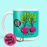 Cute Beets Custom Mug for Couples