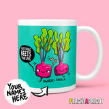 Kawaii Beets Mug by PeachyApricot