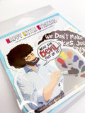 Happy Little Bob Ross Stickers