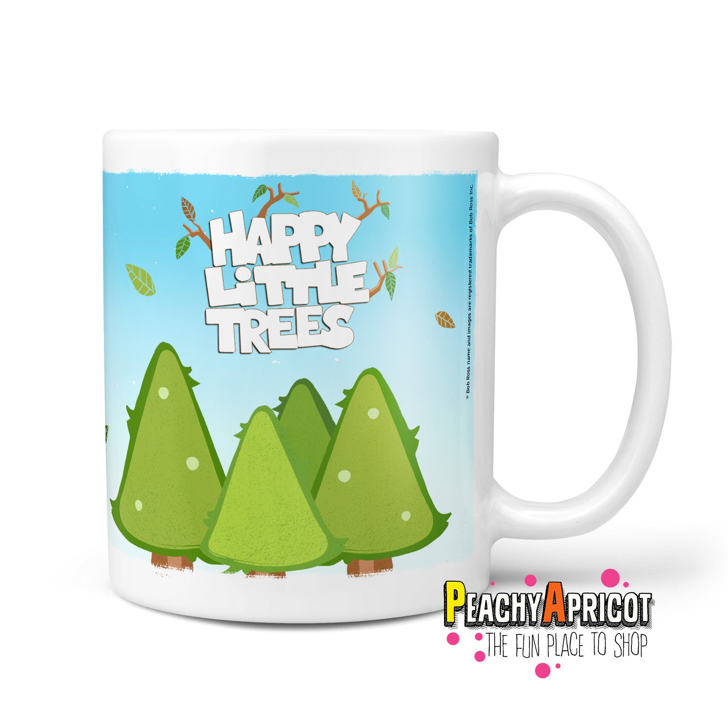 Bob Ross - Happy Little Trees Mug