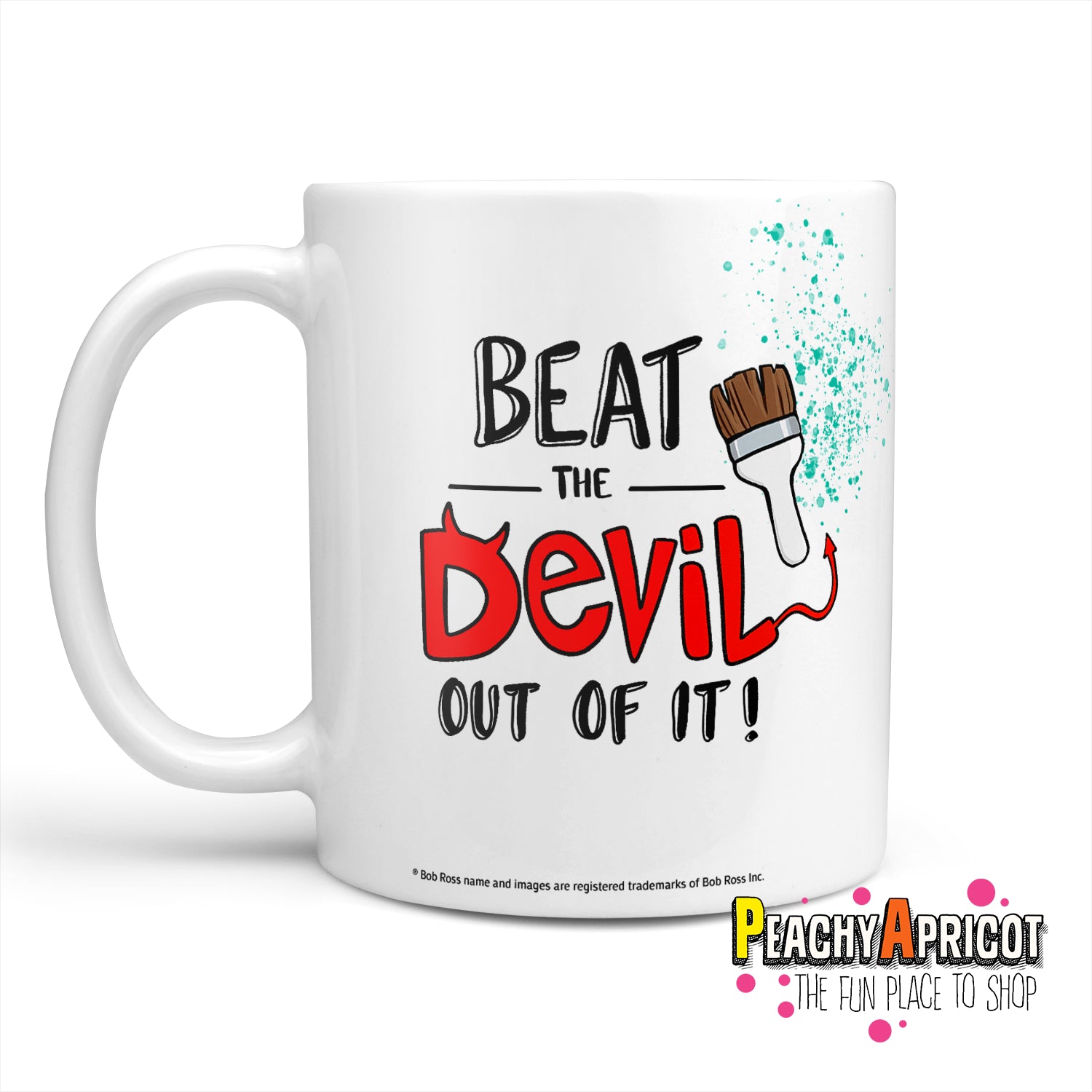 Bob Ross - Beat the Devil Mug - PeachyApricot