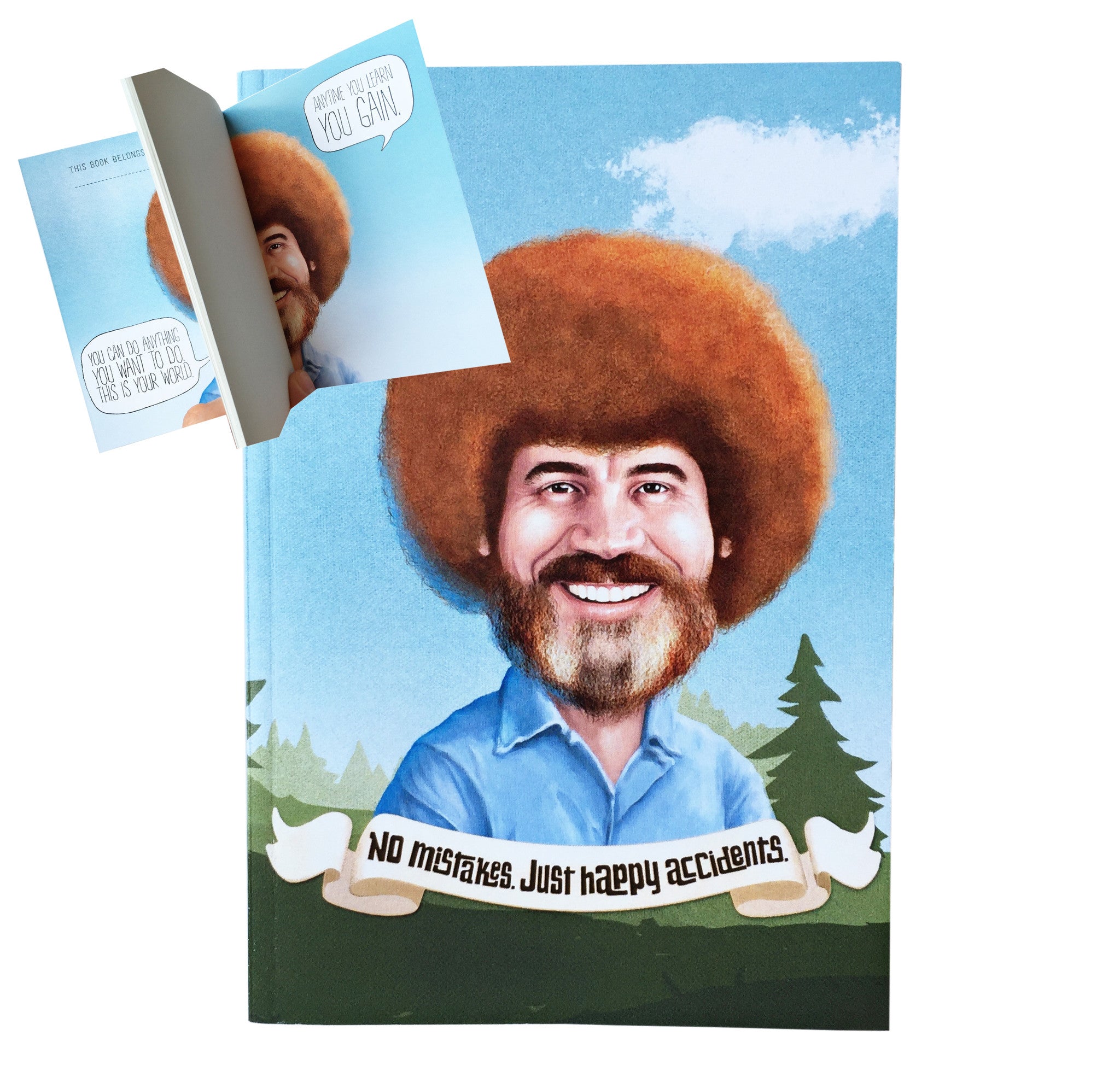 Bob Ross Set Of Notebooks - PeachyApricot