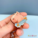 Capybara Pin