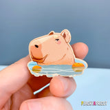 Capybara Pin