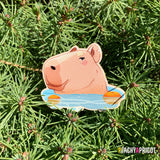 Capybara Pin