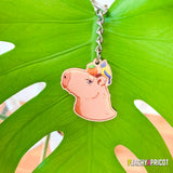 Capybara Yuzu Keychain