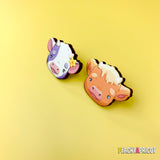 Cute Cows Pin Set