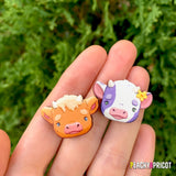 Cute Cows Pin Set