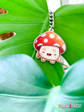 Cute Mushroom Keychain