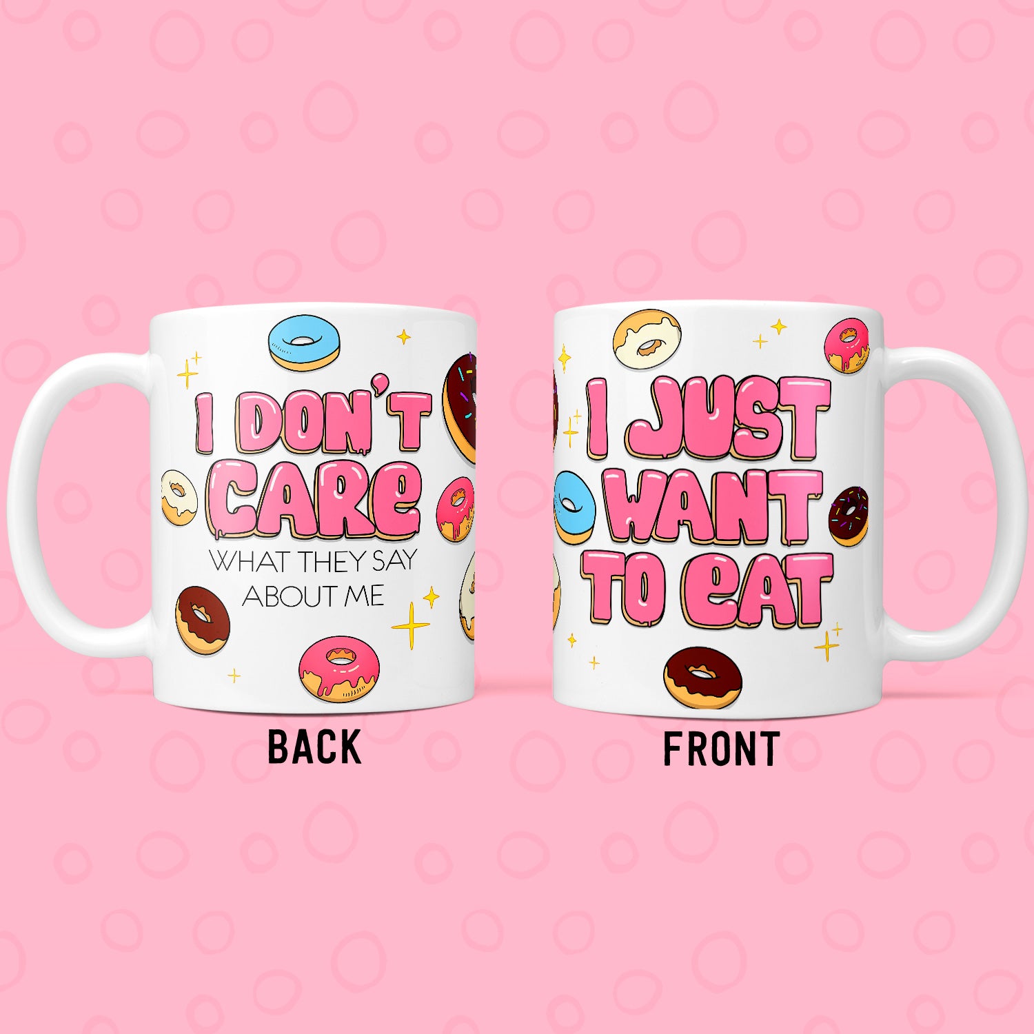 Donut Mug by PeachyApricot - Self Love Cup