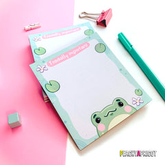 Cute Frog Notepad