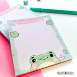 Cute Frog Notepad