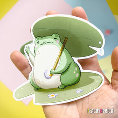 Frog Vinyl Sticker
