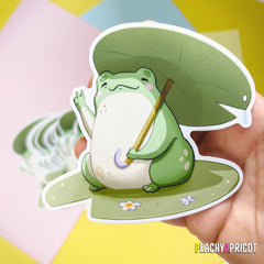 Frog Vinyl Sticker