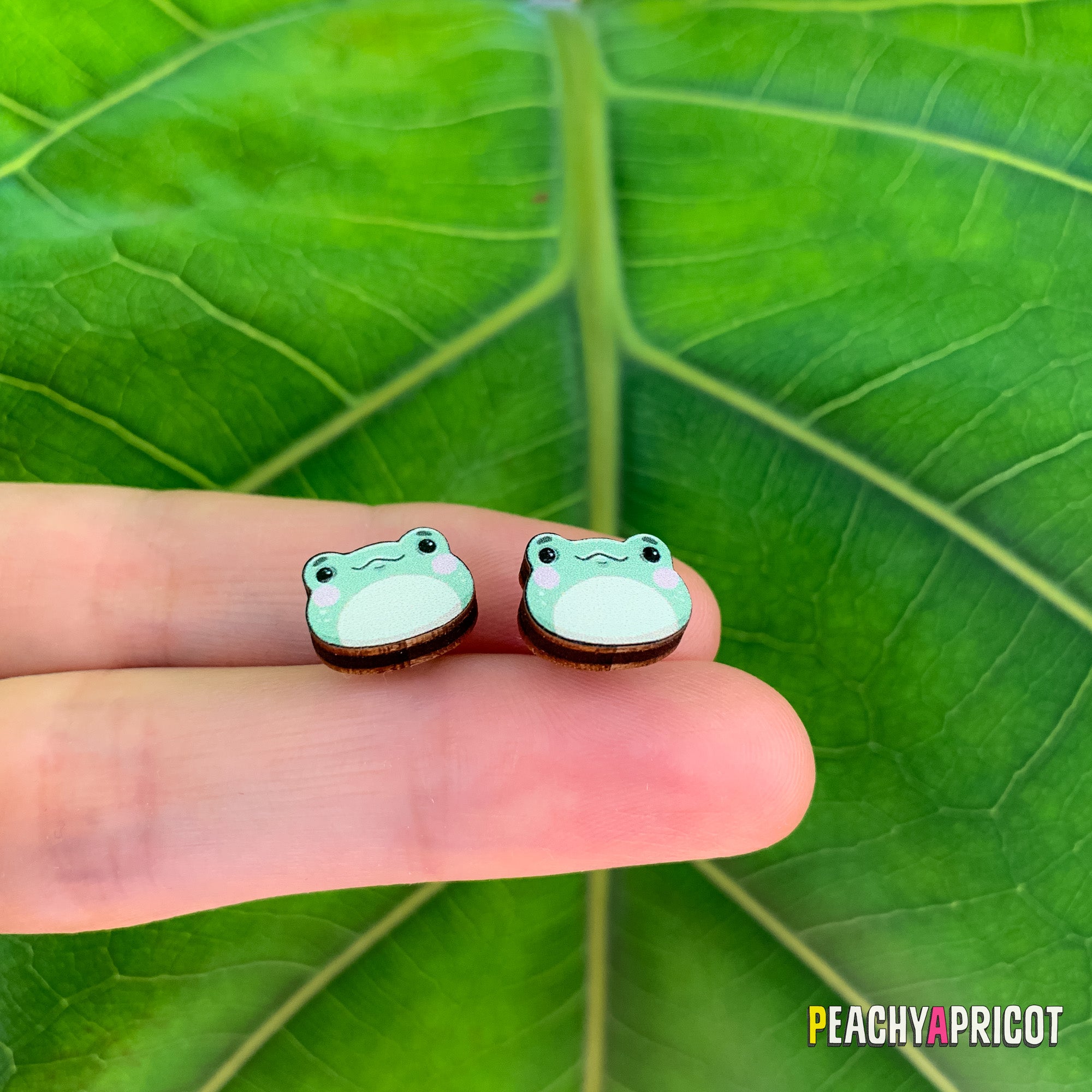 Cute Frog Stud Earrings