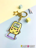 Cool Boy Video Game Console Keychain