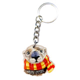 Hairy Otter Keychain