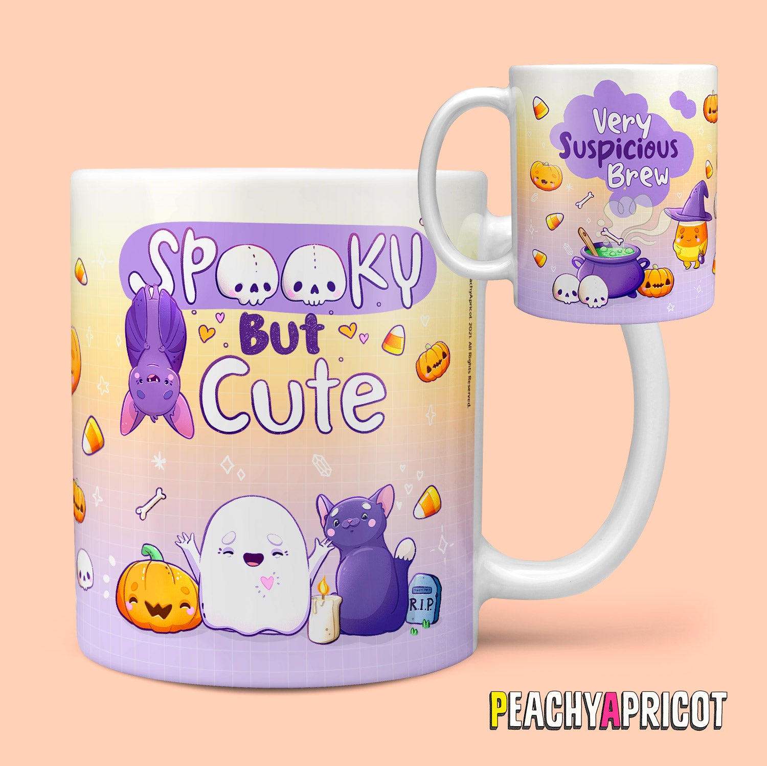 Spooky but Cute Halloween Mug