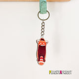 Cute Red Panda Keychain