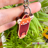 Cute Red Panda Keychain