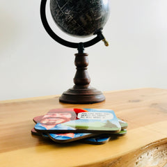 Bob Ross Coasters With Quotes - PeachyApricot