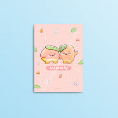 Just Peachy Art Print
