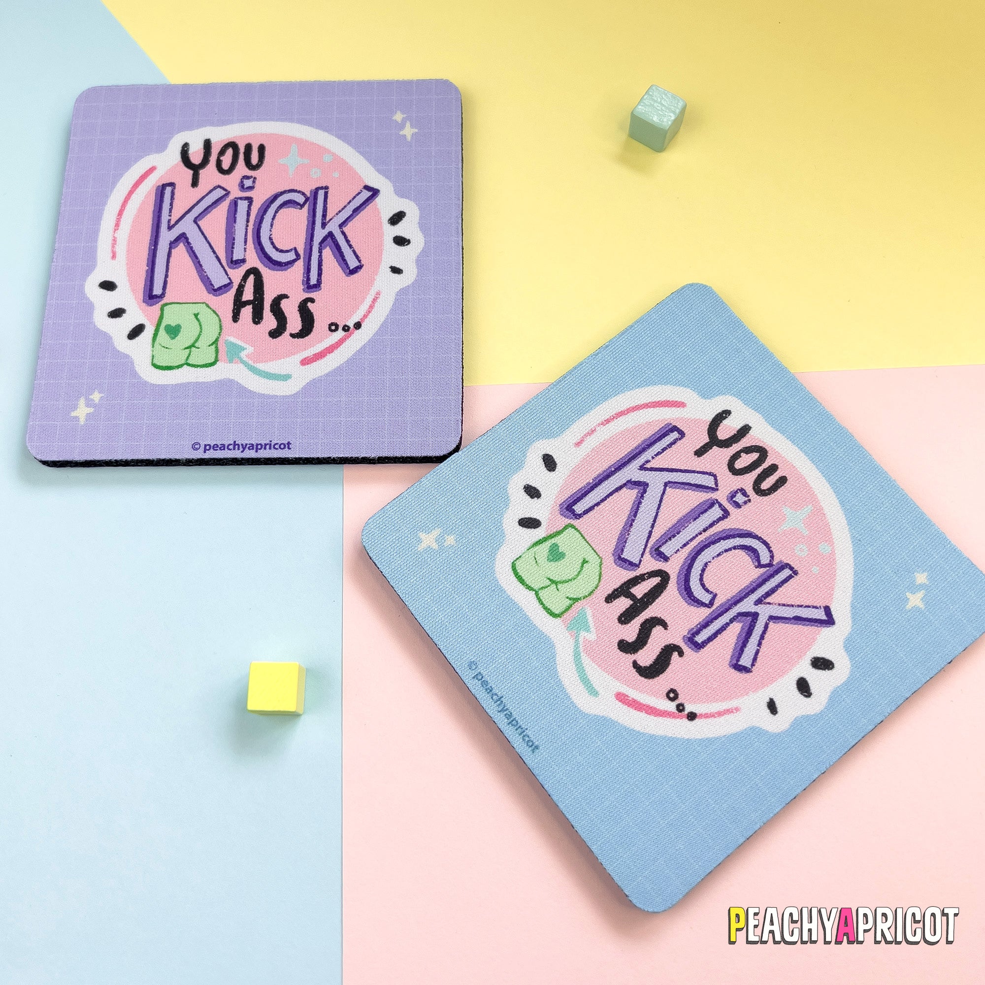 Cute Kick Ass Coasters