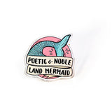 Friendship Pin - Land Mermaid - PeachyApricot